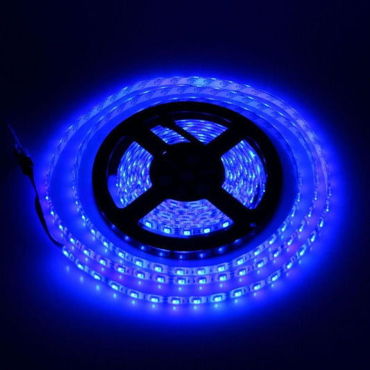 120 LED Strip Lights - Blue - 5m - 12V - 2835 SMD LED