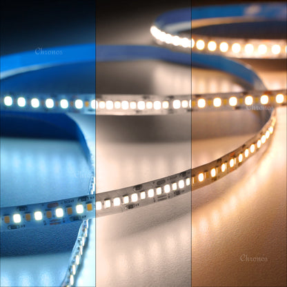 3 in 1 CCT Tunable LED Strip Lights 10m Kit with Controller and Driver