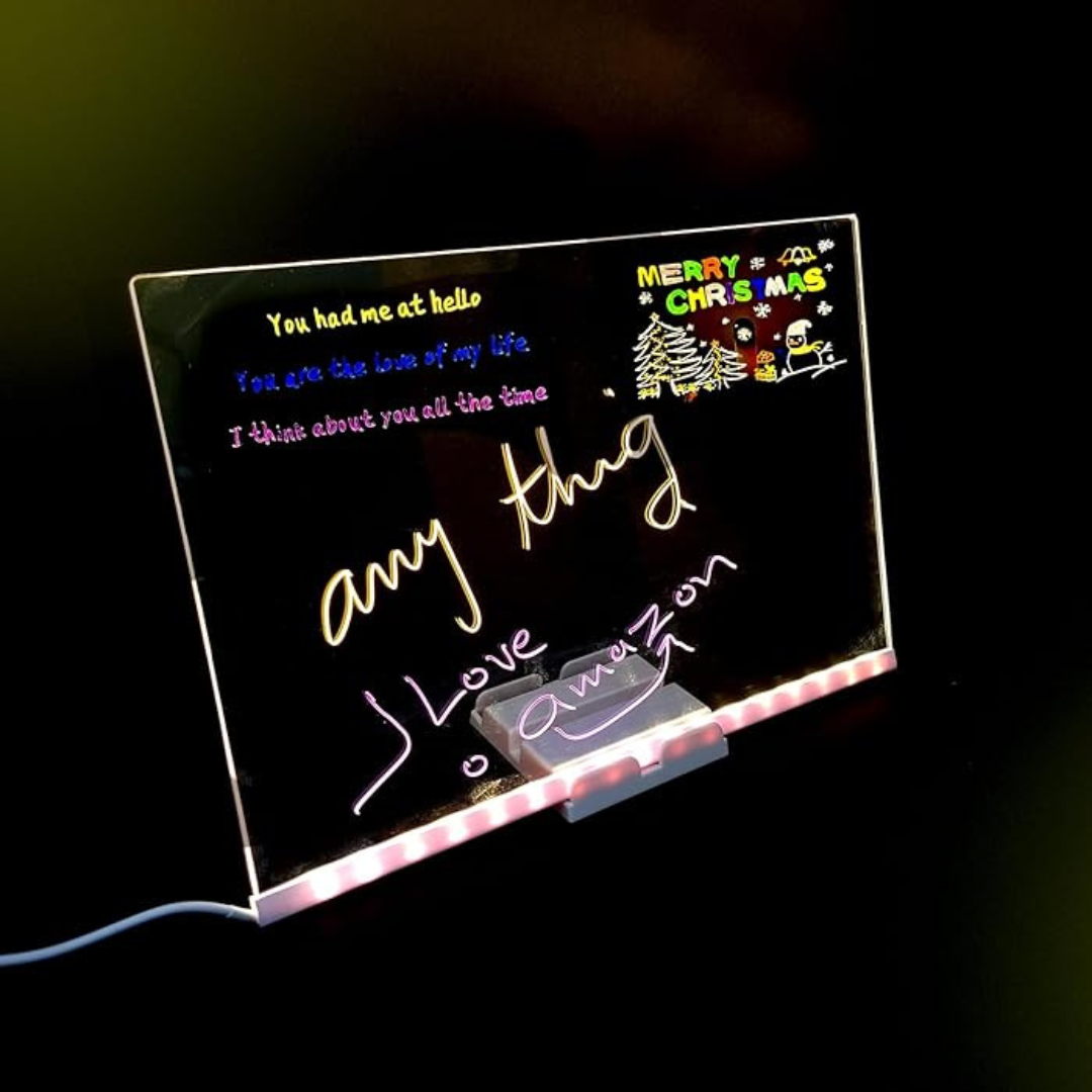 3D Acrylic LED Note Board Light