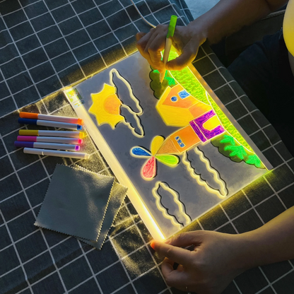 3D Acrylic LED Note Board Light