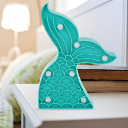 Marquee Light - Mermaid Tail Shape