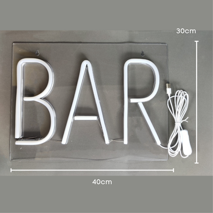 Bar Neon Sign Light Wall Hanging | USB Operated