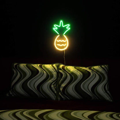 Pineapple Neon Sign Light Wall Hanging | USB Operated