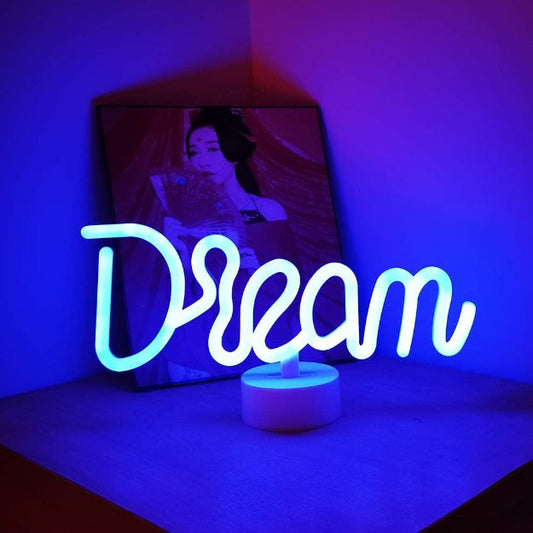Dream Neon Sign Light | Battery & USB Operated