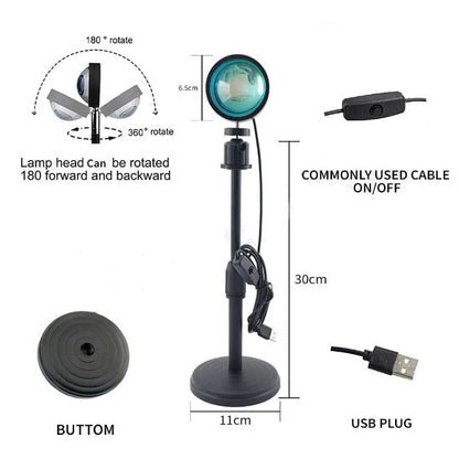 Sunset Projection Spot Lamps