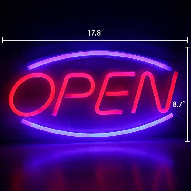 Open Neon Sign Light Wall Hanging | USB Operated