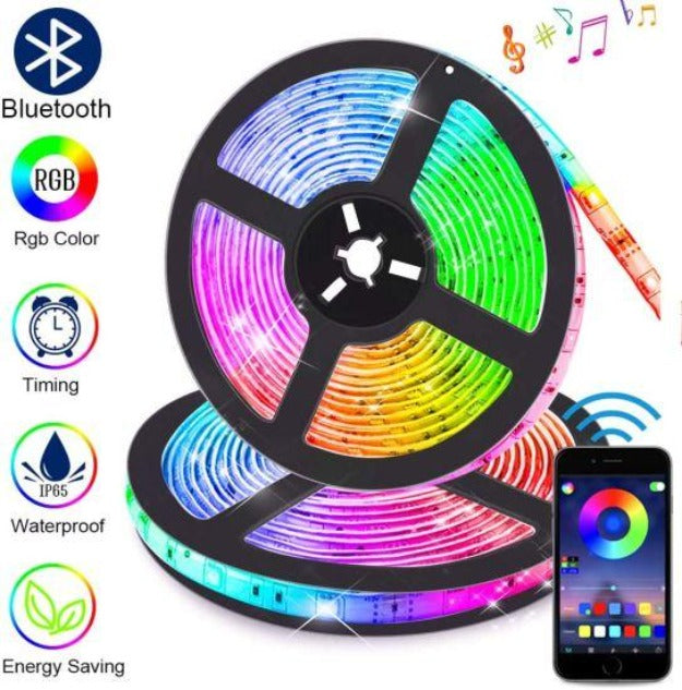 RGB LED Strip Lights USB Powered | Remote Controller & Smart app