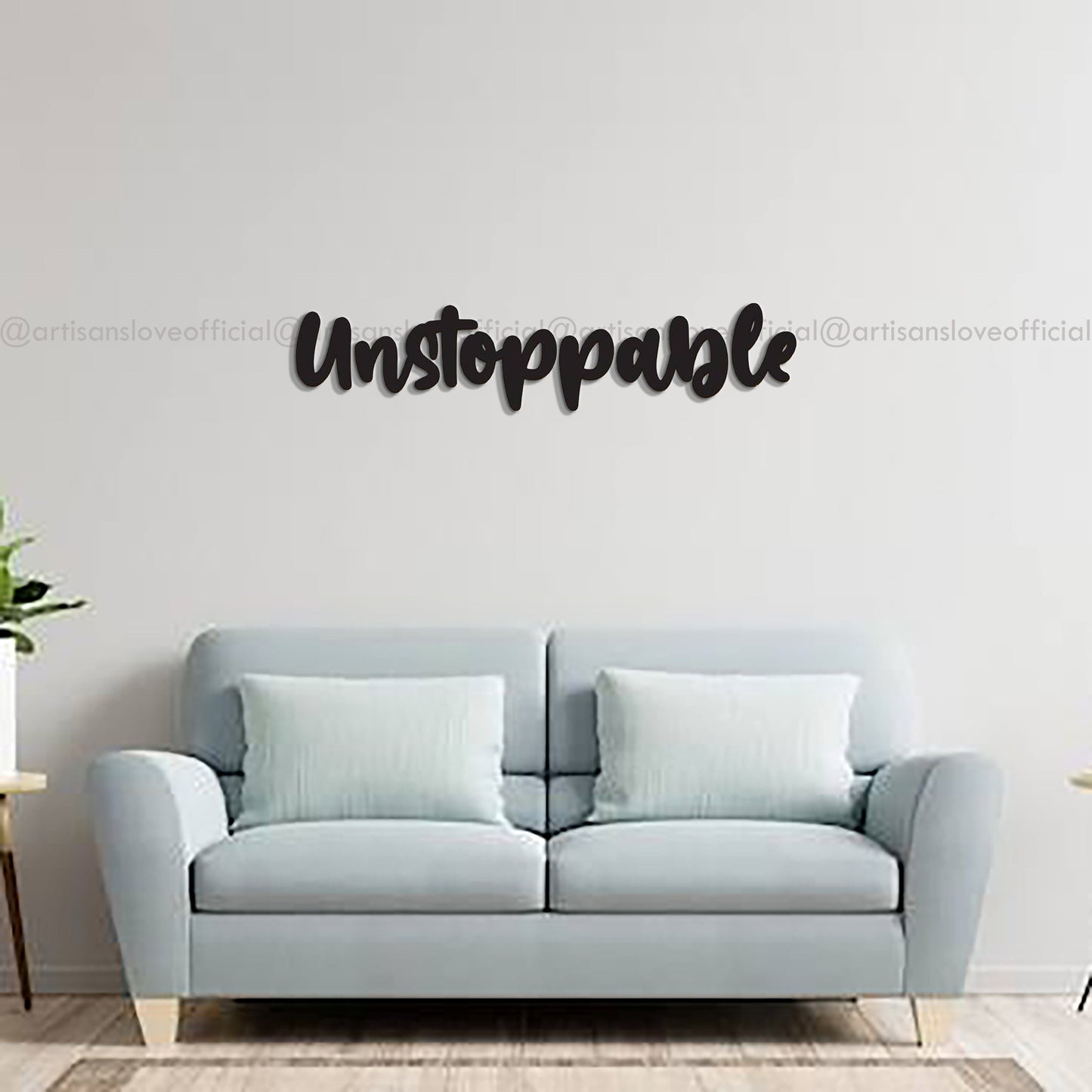 Wooden Wall Art Quotation