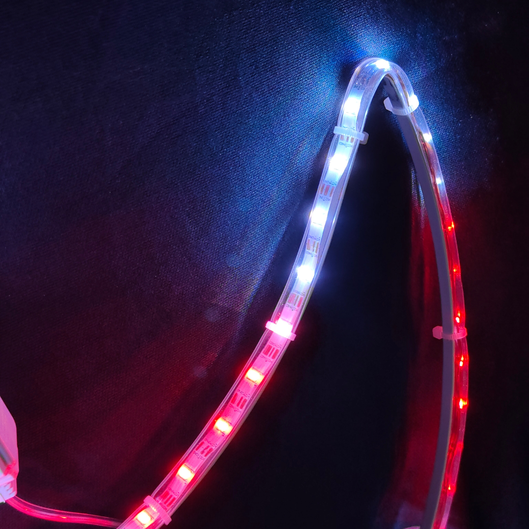 Pixel RGB LED Diya Hanging |  Neon Flex Light | 17 Modes