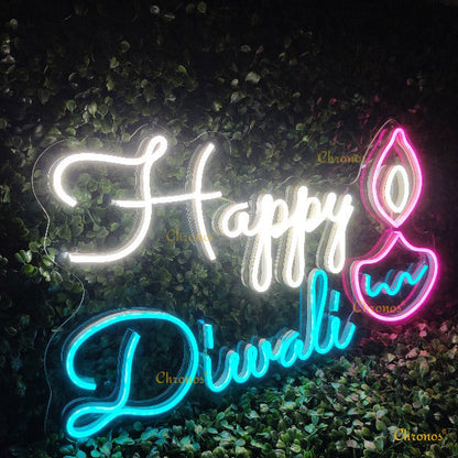 Happy Diwali Neon Sign Light