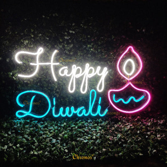 Happy Diwali Neon Sign Light