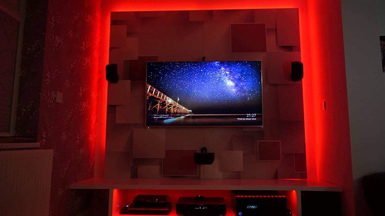 120 LED Strip Lights - Red - 5m - 12V - 2835 SMD LED