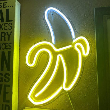 Banana Neon Sign Light Wall Hanging | USB Operated