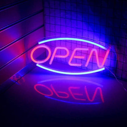Open Neon Sign Light Wall Hanging | USB Operated