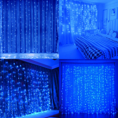 Curtain LED Lights | Blue LED