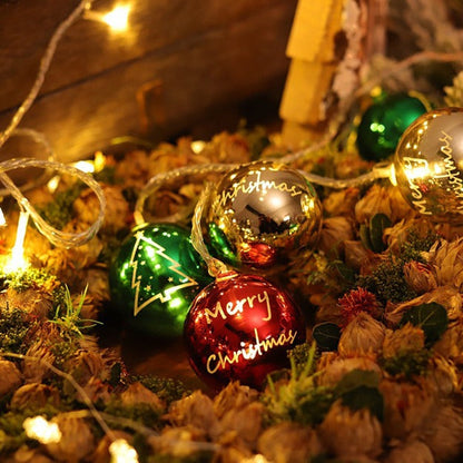 Christmas Ball String Lights | Warm White LED