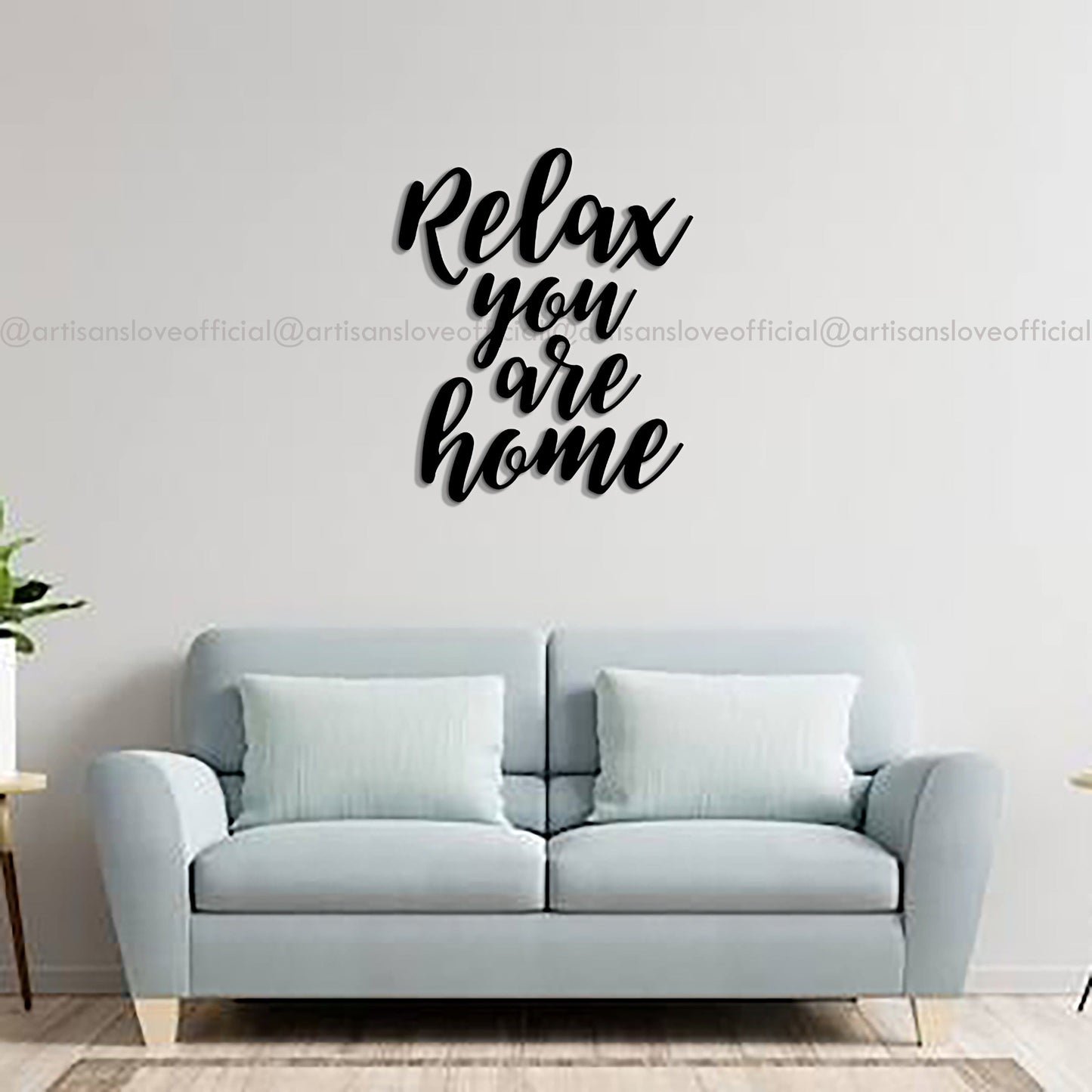 Wooden Wall Art Quotation