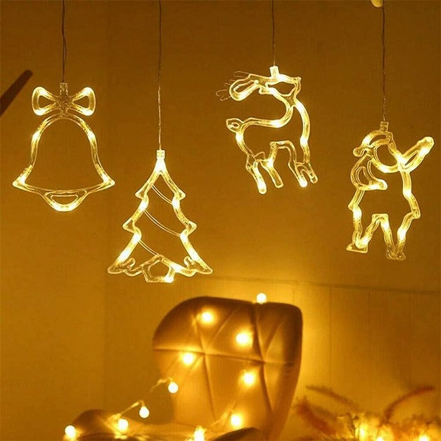 Hanging Christmas Ornament Decorative Lights | Warm White