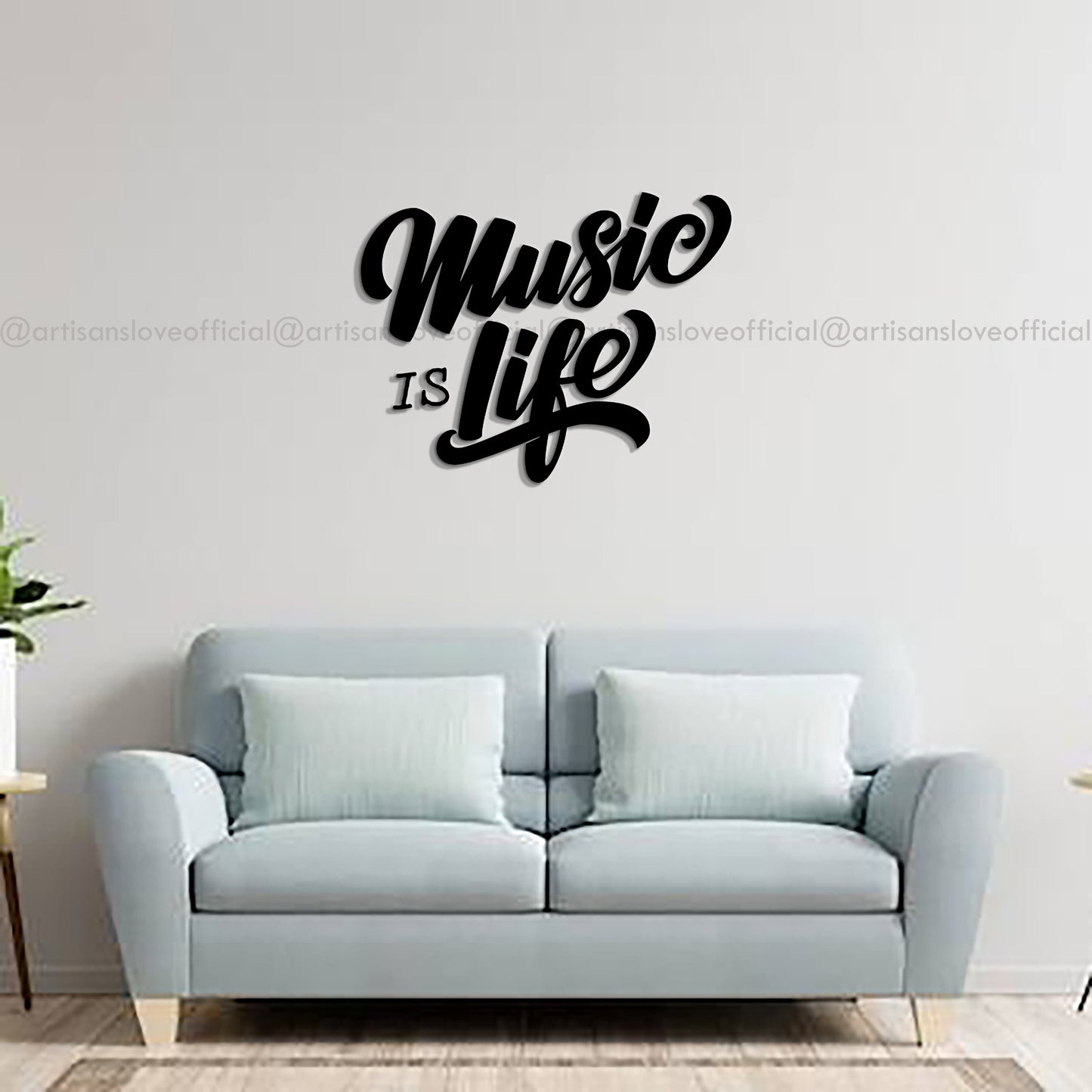 Wooden Wall Art Quotation