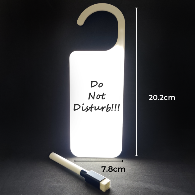 Scribble Light Box | Door Tag