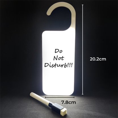 Scribble Light Box | Door Tag