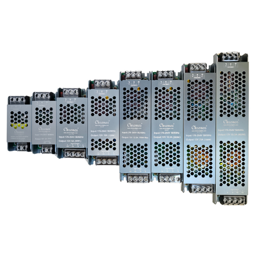 12V Slim SMPS LED Drivers for Strip Lights