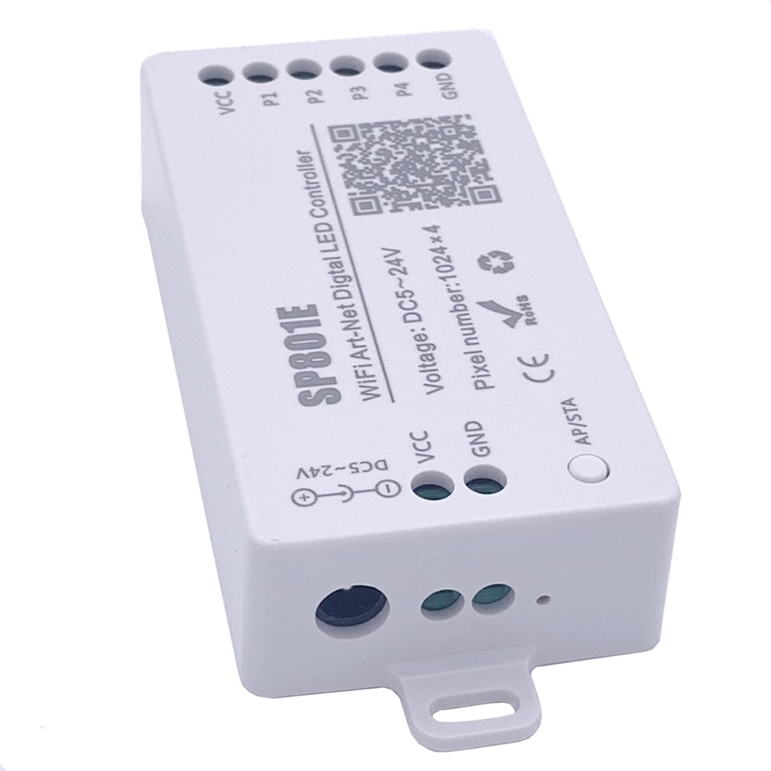 SP801E LED WiFi Controller LED Matrix Panel Module Light AP/STA Mode