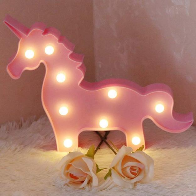 Marquee Light - Unicorn Shape