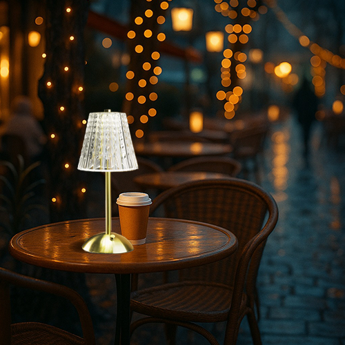 Majestic Portable Rechargeable LED Table Lamp
