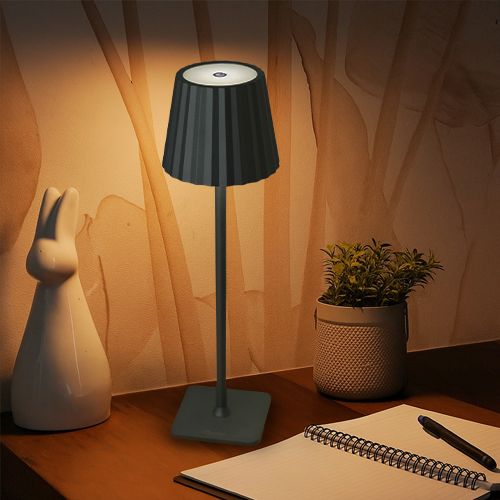 Pleat Portable Cordless LED Table Lamp