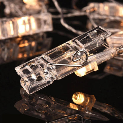 Photo Clips Lights - Warm White LED