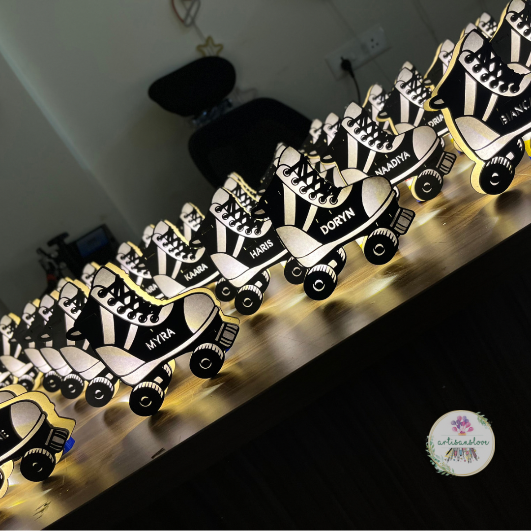 Roller Skates Night Lamp