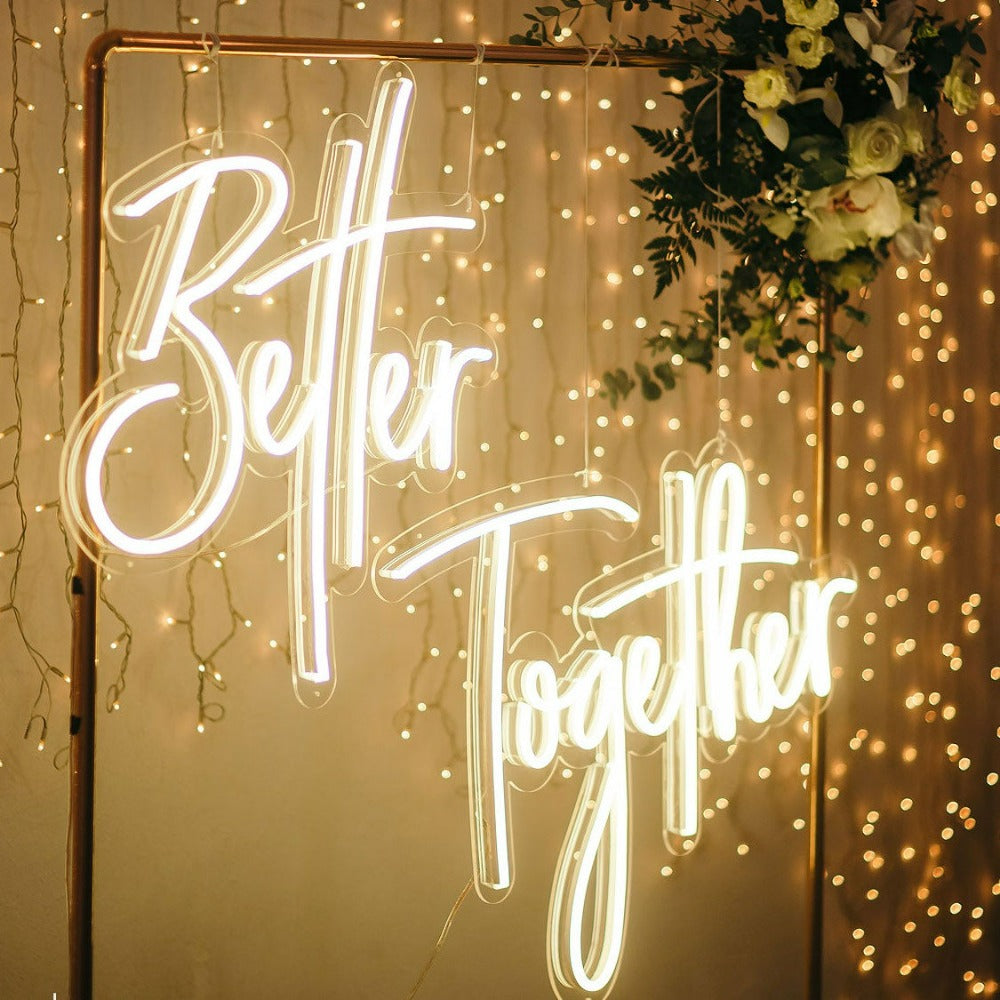 Better Together Neon Sign Light