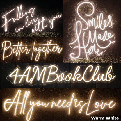 GEN1 Custom Neon Sign Light | Eco Neon Sign