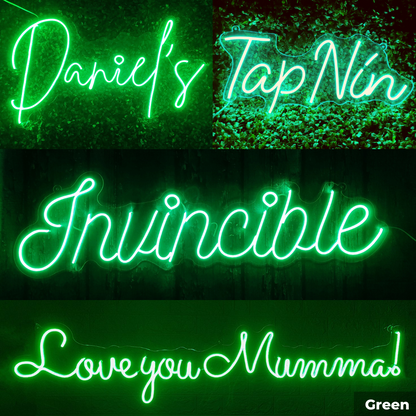 GEN1 Custom Neon Sign Light | Eco Neon Sign