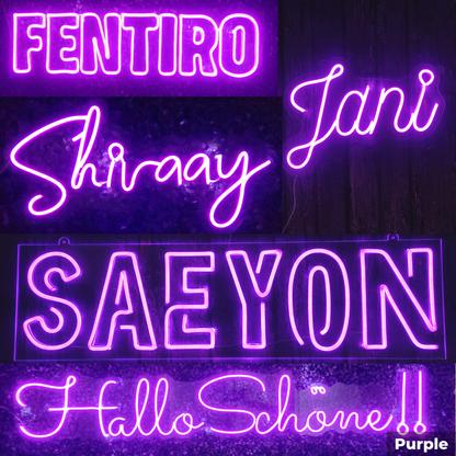 GEN1 Custom Neon Sign Light | Eco Neon Sign