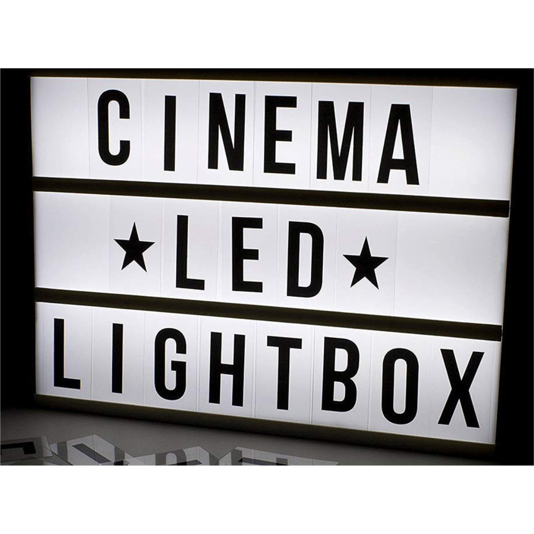 Cinematic Light Box size A4 | Black