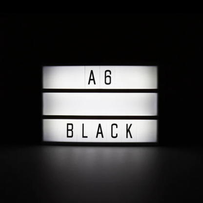 Cinematic Light Box size A6