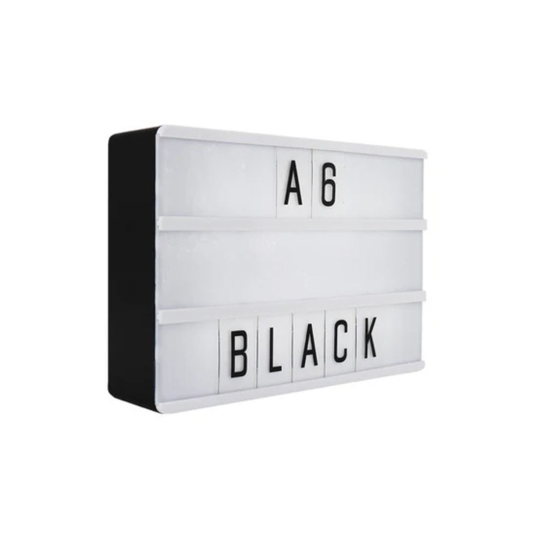 Cinematic Light Box size A6