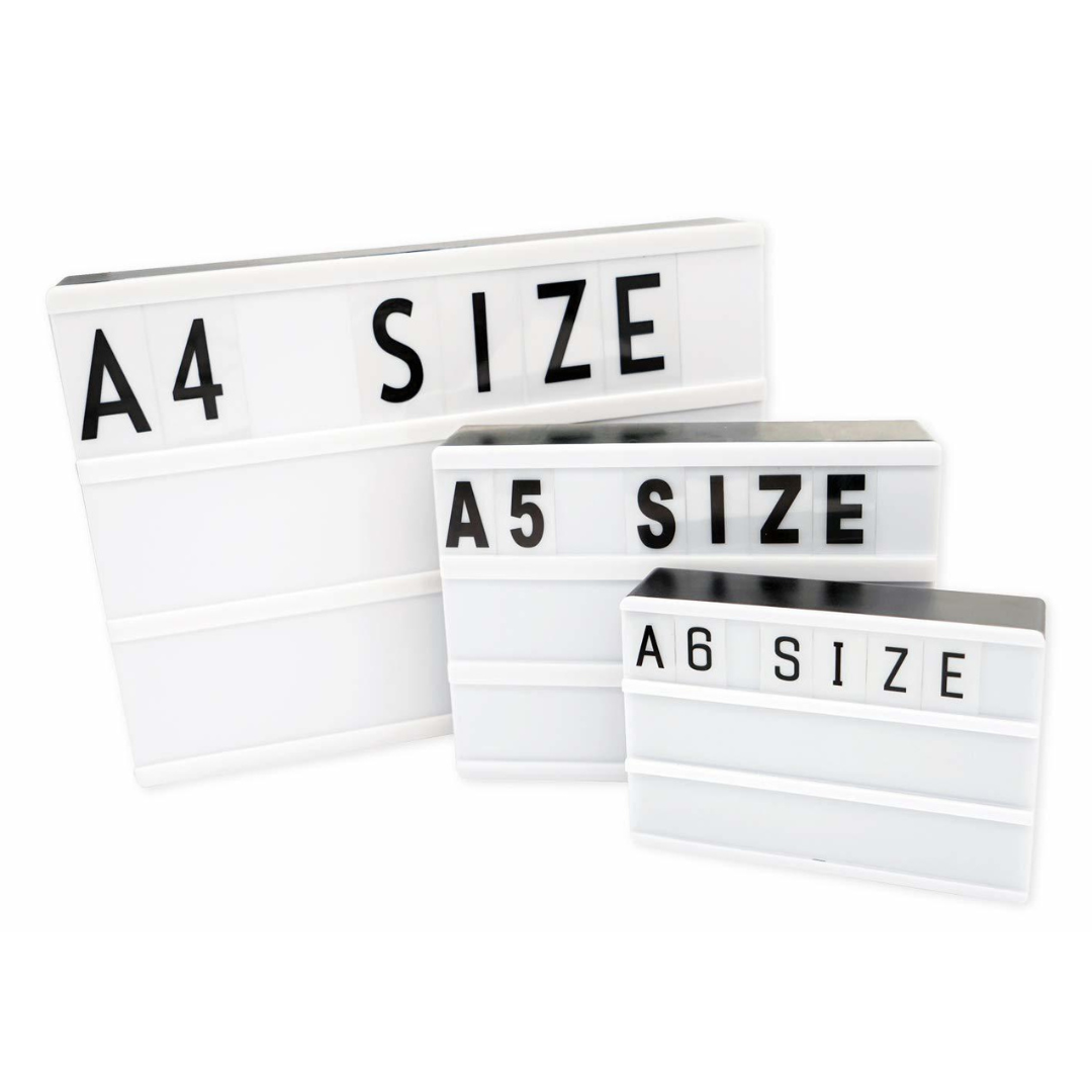Cinematic Light Box size A4 | Black
