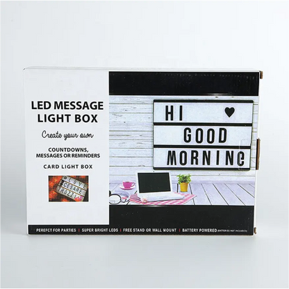 Cinematic Light Box size A4 | Black
