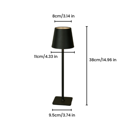 Conic Portable Cordless LED Table Lamp