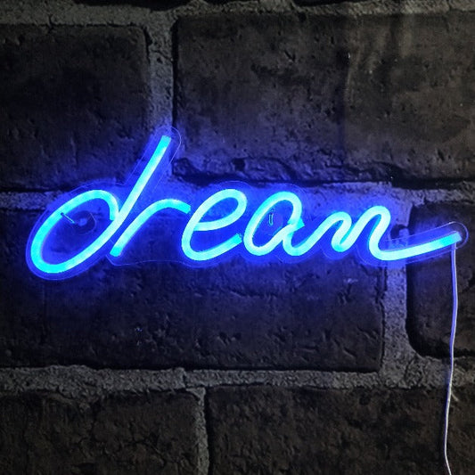 Dream Neon Sign Light Wall Hanging | USB Operated