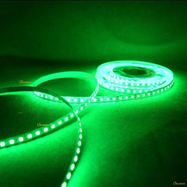 120 LED Strip Lights - Green - 5m - 12V - 2835 SMD LED