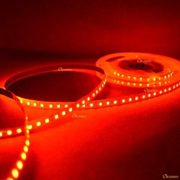 120 LED Strip Lights - Red - 5m - 12V - 2835 SMD LED