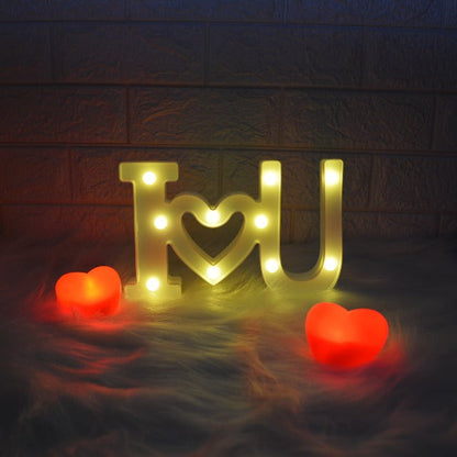 I Love You Marquee Letter Lights - Alphabet | 6.5" / 16cm Height