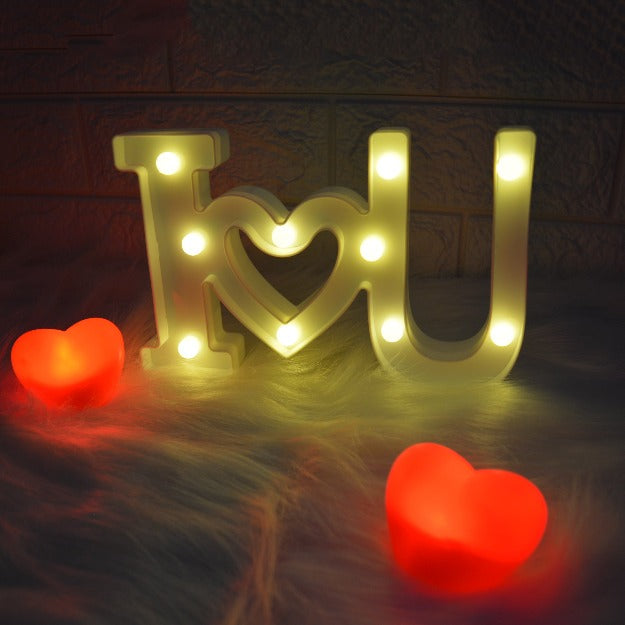 I Love You Marquee Letter Lights - Alphabet | 6.5" / 16cm Height