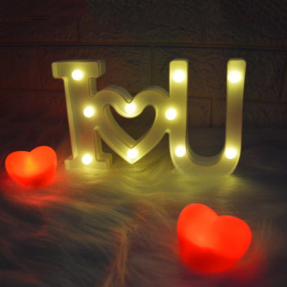 I Love You Marquee Letter Lights - Alphabet | 6.5" / 16cm Height