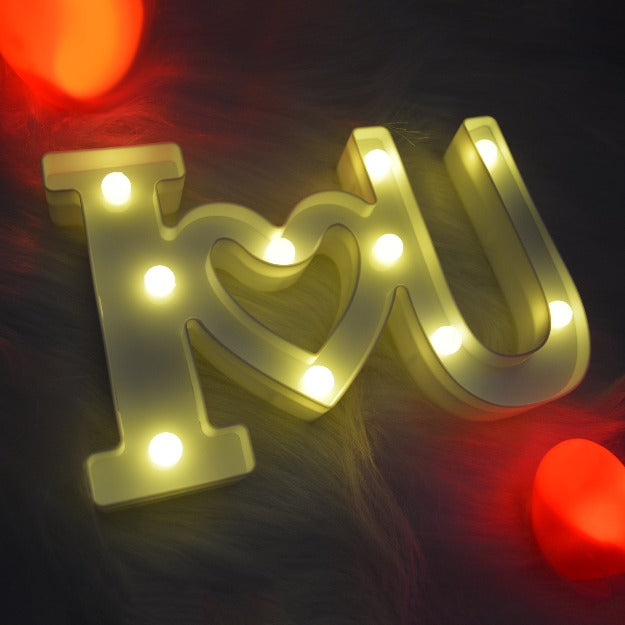 I Love You Marquee Letter Lights - Alphabet | 6.5" / 16cm Height