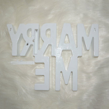 Marry Me Marquee Letter Lights - Alphabet | 10" / 25cm Height